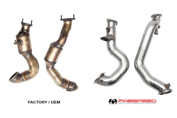 FabSpeed BMW 335/135i Cat Bypass Downpipes