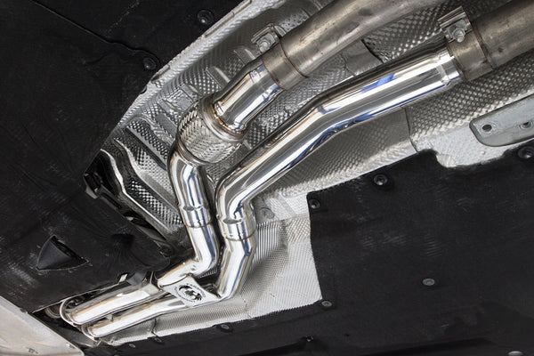 FabSpeed BMW M3 & M4 F80 / F82 Secondary Cat Bypass X-Pipe