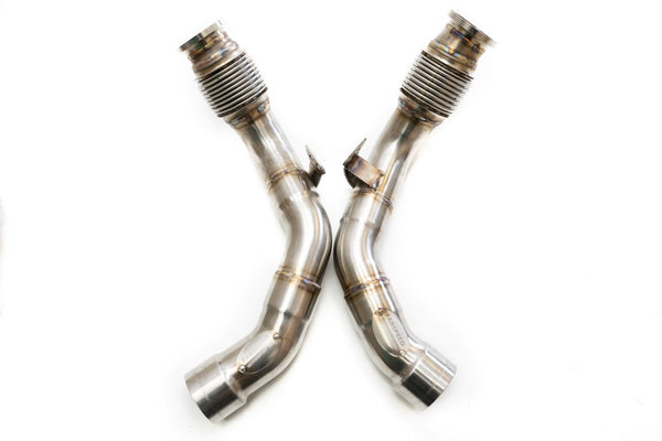FabSpeed BMW M5 F90 Secondary Cat Bypass Pipes