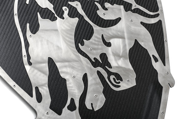 Carbon Fiber Wall Art - Lamborghini