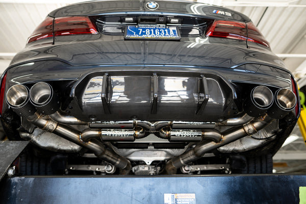 FabSpeed BMW M5 F90 Valvetronic Exhaust System with Quad Style Tips