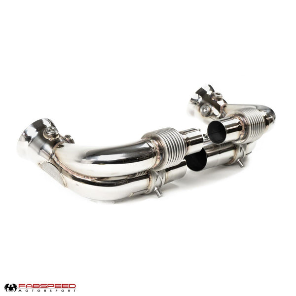 FabSpeed Porsche 991.2 GT3 / GT3 RS Long Tube Competition Race Header System (2017+)