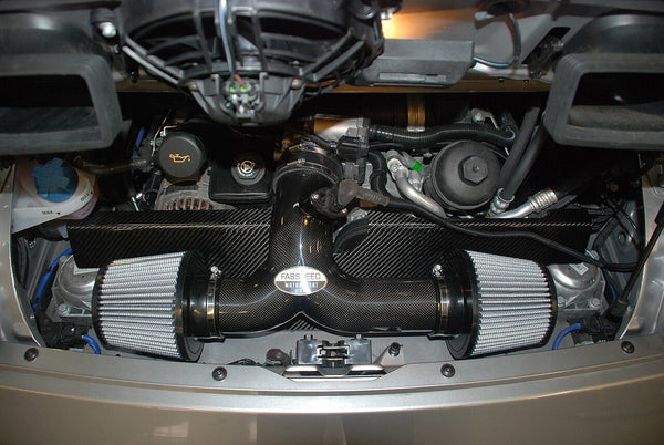 FabSpeed Porsche 997.2 Carrera Carbon Fiber Competition Intake System (2009-2011)