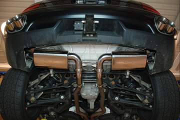 Fabspeed Porsche 957 V6 Maxflo Performance Exhaust System (2008-2010)