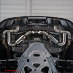 Fabspeed Porsche 718 GT4 / GTS / Spyder Valvetronic X-Pipe Exhaust System (2020+)