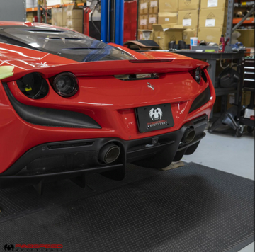 Fabspeed Ferrari F8 Tributo Carbon Fiber Exhaust Tips (2020+)