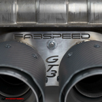 Fabspeed Porsche 981 Cayman GT4 / Spyder Valvetronic GT3 Muffler Conversion Kit